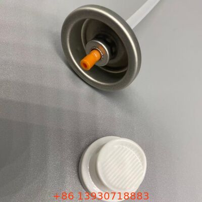 วาล์วกาวสับเส้นผม Aerosol ด้วยกระปุก anti-clogging fog ที่มีความแม่นยํา และการสร้างที่ทนทานต่อสารเคมีสําหรับการดูแลเส้นผมมืออาชีพ
