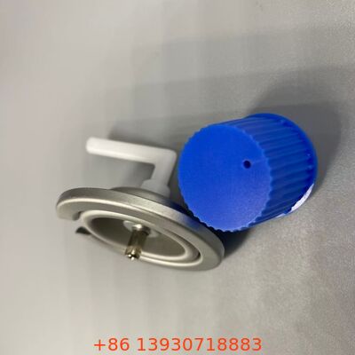 วาล์วเตาแก๊สกลางแจ้งทนทานสูงขนาด 1 นิ้ว พร้อมฝาครอบป้องกันสีแดง