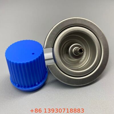 วาล์วเตาแก๊สปิกนิก 1 นิ้ว พร้อมฝาครอบนิรภัยสีแดง