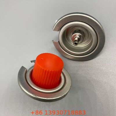 วาล์วเตาแก๊สกลางแจ้งสำหรับงานหนัก ขนาด 1 นิ้ว พร้อมฝาครอบสีแดง