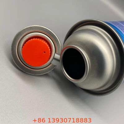 วาล์วแก๊สบิวเทนแบบละอองลอยกันรั่วขนาดหนึ่งนิ้วพร้อมการควบคุมการไหลที่สม่ำเสมอสำหรับเตาพกพา