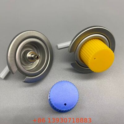 Leak-Proof One Inch Tinplate Butane Gas Valve for Outdoor Cooking and Industrial Solvents