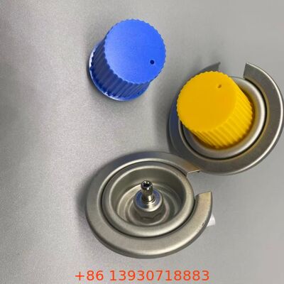 วาล์วเตาแก๊สปิกนิก 1 นิ้ว พร้อมฝาครอบนิรภัยสีแดง