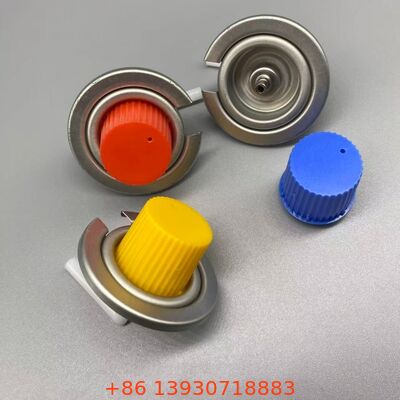 วาล์วเตาแก๊สกลางแจ้งขนาด 1 นิ้ว พร้อมฝาครอบป้องกันสีแดง