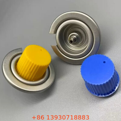 วาล์วแก๊สบิวเทนเคลือบดีบุกกันรั่วขนาด 1 นิ้ว สำหรับเตาพกพาและหัวพ่นไฟ