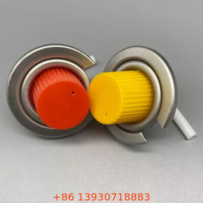 วาล์วเตาแก๊สกลางแจ้งขนาด 1 นิ้ว ประสิทธิภาพสูง พร้อมฝาครอบป้องกันสีแดง