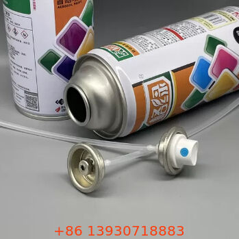 วาล์วสเปรย์สีหญิงที่มีสีที่ประสานกันและชุดตัวขับเคลื่อนพร้อมติดตั้งสําหรับการใช้งานแอโรโซล