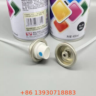 วาล์วสเปรย์สีหญิงที่มีสีที่ประสานกันและชุดตัวขับเคลื่อนพร้อมติดตั้งสําหรับการใช้งานแอโรโซล