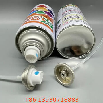 วาล์วสเปรย์สีหญิงที่มีสีที่ประสานกันและชุดตัวขับเคลื่อนพร้อมติดตั้งสําหรับการใช้งานแอโรโซล