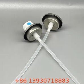 วาล์วสเปรย์สีหญิงที่มีสีที่ประสานกันและชุดตัวขับเคลื่อนพร้อมติดตั้งสําหรับการใช้งานแอโรโซล