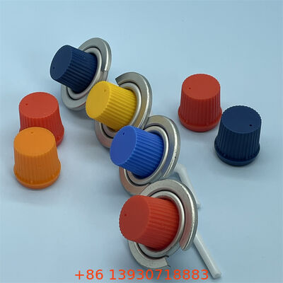 High-Durability 1" Outdoor Stove Valve with Red Protective Cap