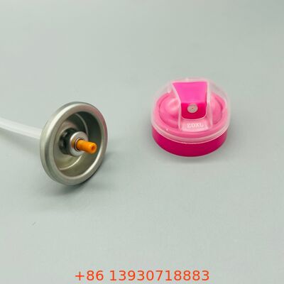 วาล์วสเปรย์ละอองลอยความแม่นยำสำหรับสเปรย์ดับกลิ่นกาย พร้อมการออกแบบป้องกันการรั่ว สปริงสแตนเลส และความยาวท่อจุ่มที่ปรับแต่งได้