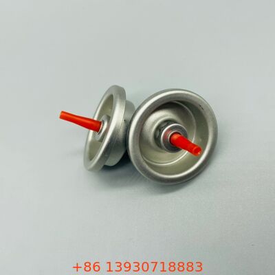 ความแม่นยําสูง 1 นิ้ว พลาสติกสเตม บูเทน ไฮเตอร์ ก๊าซ Aerosol วาล์วสําหรับกระป๋องเติมน้ํา