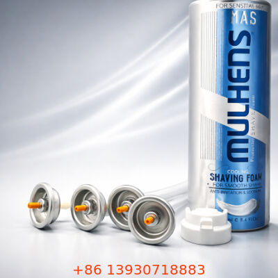 วาล์วจ่ายโฟมที่เชื่อถือได้สำหรับการใช้งานครีมโกนหนวด