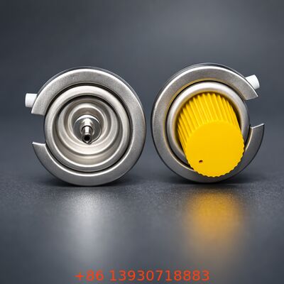 วาล์วเติมบิวเทนแผ่นดีบุกขนาด 1 นิ้วที่แม่นยำสำหรับการจ่ายที่เสถียร