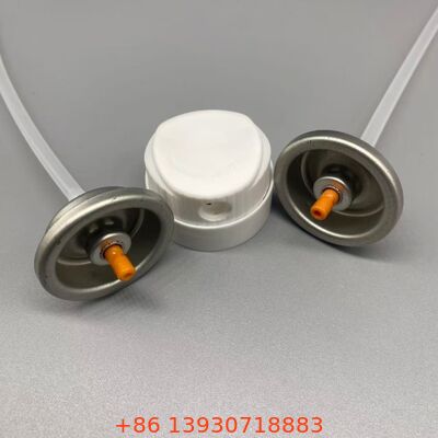 วาล์วเอเอโรโซลชามพูแห้งที่มีเทคโนโลยีกระจายผงที่ปลอดภัยจากสี