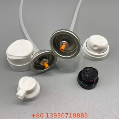 วาล์วเอเอโรโซลชามพูแห้งที่มีเทคโนโลยีกระจายผงที่ปลอดภัยจากสี