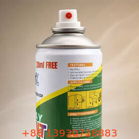 วาล์วสเปรย์สีสำหรับผู้ชายแบบมีสีล่วงหน้าสำหรับบรรจุภัณฑ์ที่รวมเป็นหนึ่งเดียว