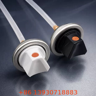 วาล์วสเปรย์สีสำหรับผู้ชายแบบมีสีล่วงหน้าสำหรับบรรจุภัณฑ์ที่รวมเป็นหนึ่งเดียว