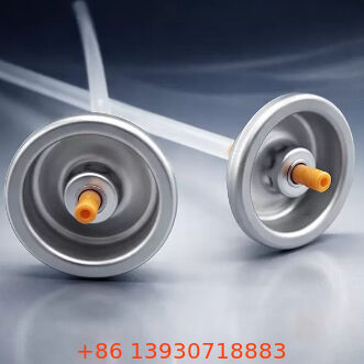 วาล์วสเปรย์สีสำหรับผู้ชายแบบมีสีล่วงหน้าสำหรับบรรจุภัณฑ์ที่รวมเป็นหนึ่งเดียว