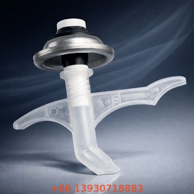 วาล์วฟอง PU ขนาด 1 นิ้ว พร้อมท่อดําน้ําขยายและการสร้างกระดาษหมึกสําหรับการกระจายฟองแรงดัน