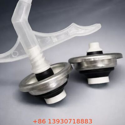 วาล์วโฟม PU ขนาด 1 นิ้ว พร้อมท่อจุ่มแบบยืดและโครงสร้างดีบุกสำหรับการจ่ายที่เสถียร