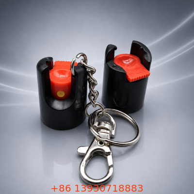 พริกสเปรย์ วาล์ว Actuator การป้องกันตนเอง Aerosol Dispenser วาล์วสําหรับเมืองทุกวันนํา Compact ใช้งานฉุกเฉินที่น่าเชื่อถือ