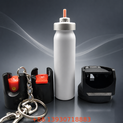 พริกสเปรย์ วาล์ว Actuator การป้องกันตนเอง Aerosol Dispenser วาล์วสําหรับเมืองทุกวันนํา Compact ใช้งานฉุกเฉินที่น่าเชื่อถือ