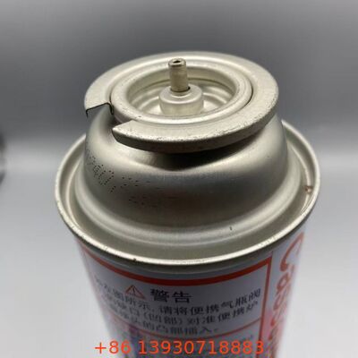 วาล์วแก๊ส Aerosol Butane ขนาด 1 นิ้ว กันการรั่วของกระแสต่อเนื่อง พร้อมฝาปิดสําหรับการเก็บรักษาที่ปลอดภัย