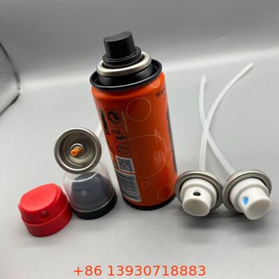 หมอกแม่นยํา Anti-Clogging Nozzle วาล์วสเปรย์ Aerosol กันสารเคมี สําหรับกาวสับผม