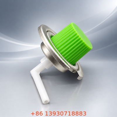 1-Inch Tinplate Butane Gas Valve with Controlled Flow for Butane Refill Systems