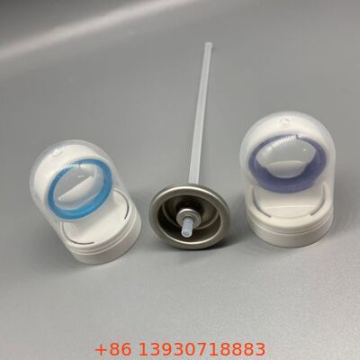 วาล์วสเปรย์กันแดดพร้อมฝาปิดเพื่อความปลอดภัยสำหรับการใช้งานครีมกันแดดแบบสเปรย์ต่อเนื่อง