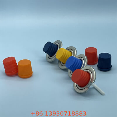 วาล์วแก๊สบิวเทนพร้อมตัวกระตุ้นป้องกันเด็กเพื่อประสิทธิภาพการกันรั่ว ขนาดหนึ่งนิ้ว