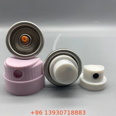 กันรั่ว Ultra-fine Mist Anti-Clogging Hair Sheen Spray Aerosol Valve สําหรับสเปรย์ปลายกระจ่าง