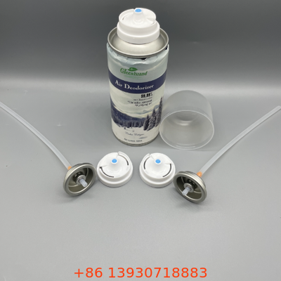25.4mm Aerosol Valve กับปลาสติกแอคจูเอเตอร์ สําหรับการควบคุมกลิ่นที่ทนต่อการบด